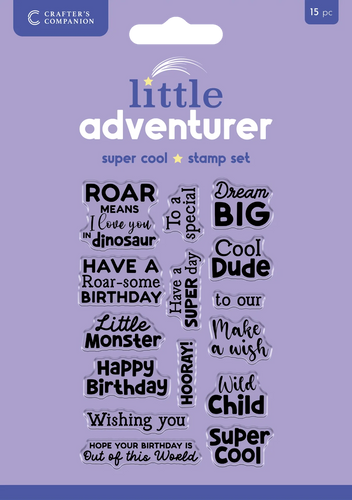 Super Cool Sentiments Stamp Set CC-CA-ST-SUCS