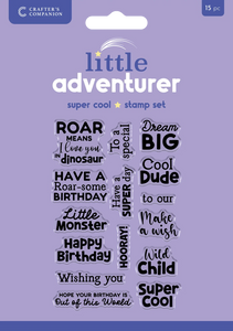 Super Cool Sentiments Stamp Set CC-CA-ST-SUCS