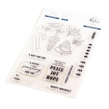 Load image into Gallery viewer, Festive Tickets Clear Stamp Set 210423 Pinkfresh