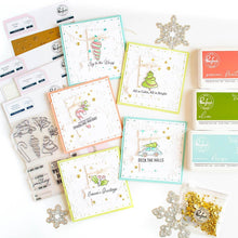 Load image into Gallery viewer, Festive Tickets Clear Stamp Set 210423 Pinkfresh
