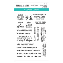 Load image into Gallery viewer, Santa’s Sippin’ Sayings STP-212 Spellbinders