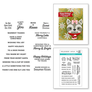 Santa’s Sippin’ Sayings STP-212 Spellbinders