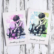 Load image into Gallery viewer, Something Special Pre Cut Mounted Stamp Set Andy Skinner Cosmic Shimmer 07-0074-AS