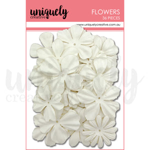 White Layering Flowers Uniquely Creative UCE2112