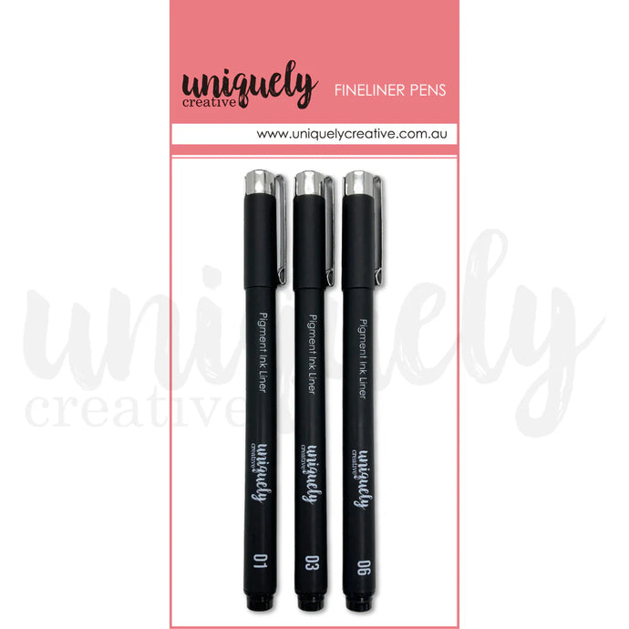 Fineliner Pens 3 pack Uniquely Creative UCE1945