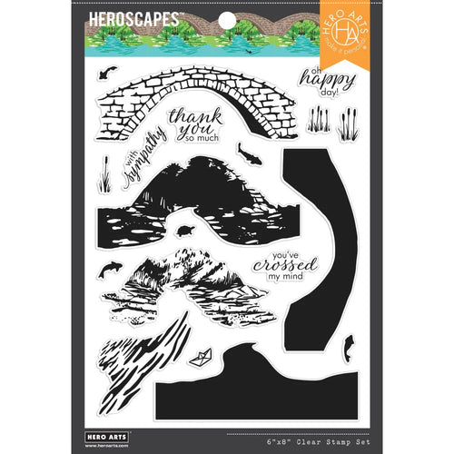 Stone Bridge HeroScape Stamps Hero Arts CM750