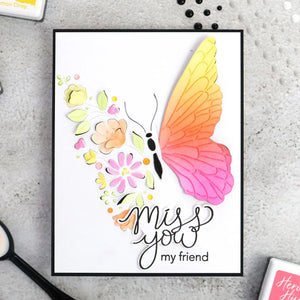 Varying Butterfly Wings Fancy Dies Hero Arts DF230