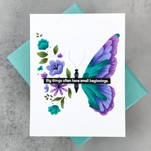 Varying Butterfly Wings Fancy Dies Hero Arts DF230
