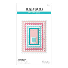 Load image into Gallery viewer, Nested Postage Labels &amp; Tag Dies Spellbinders S5-635