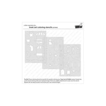 Load image into Gallery viewer, Lawn Fawn Treat Cart Colouring Stencils LF3542