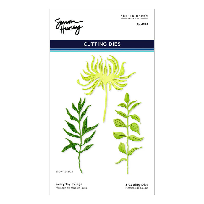 Everyday Foliage Cutting Dies Simon Hurley S4-1339 Spellbinders