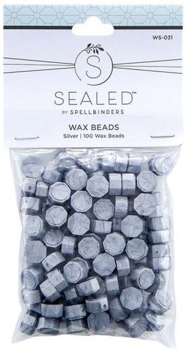 Silver Wax Beads by Spellbinders WS-031