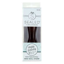 Load image into Gallery viewer, Happy Birthday Wax Seal Stamp Spellbinders WS-016