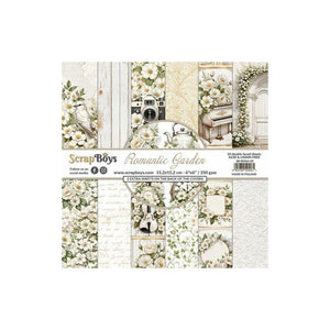 Romantic Garden 6x6” Paper Pad SB-ROGA-09