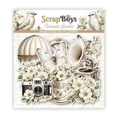 Romantic Garden Die Cut Elements SB-ROGA-12 Scrapboys