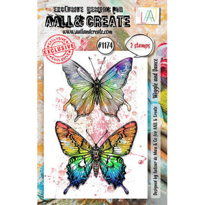 Wiggle and Dance 3x4” Clear Stamp #1174 AALL and Create