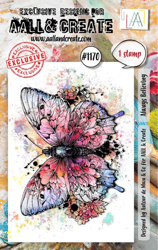Always Believing 3x4” Clear Stamp Set #1170 AALL and Create