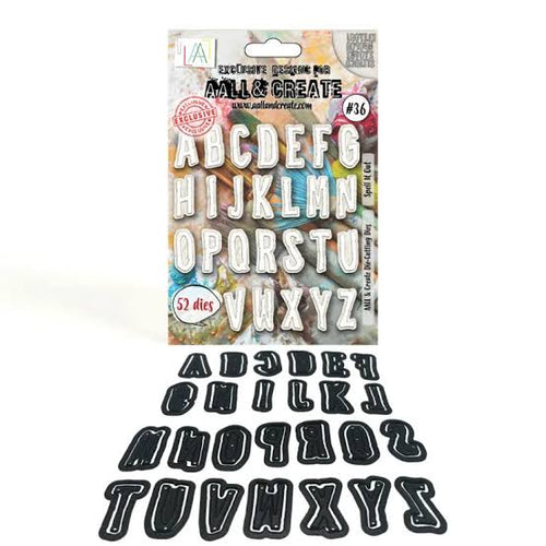 Spell It Out Alphabet Cutting Dies #36 AALL and Create