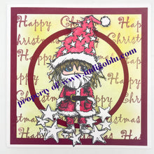 Load image into Gallery viewer, Dress Up - Santa A6 Red Rubber Stamp IND1318 IndigoBlu