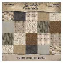 Load image into Gallery viewer, Neutral Tim Holtz 12x12” Palette Collection idea-ology  TH94459