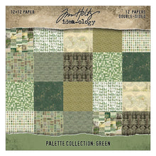 Load image into Gallery viewer, Green Tim Holtz 12x12” Palette Collection idea-ology TH94460
