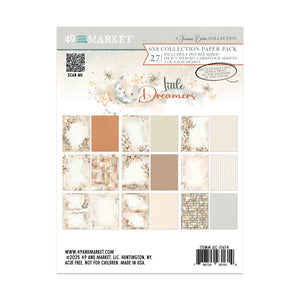 Little Dreamers 6x8” Collection Paper Pack 49 & Market JLC-31614