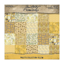 Load image into Gallery viewer, Yellow 8x8” Palette Collection Tim Holtz TH94472