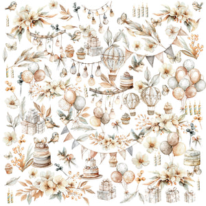 Little Celebrations Laser Cut Elements 49 & Market JLC-31973