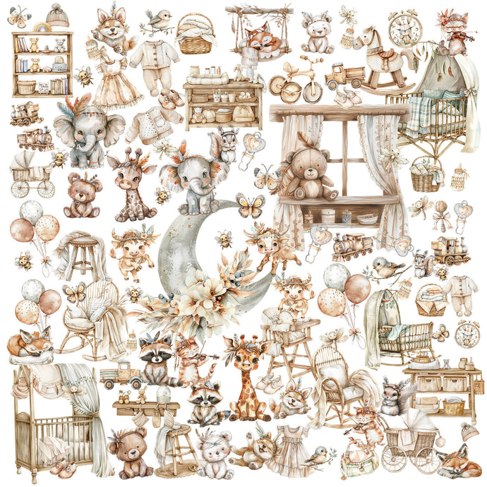 Little Dreamers Laser Cut Elements 49 & Market JLD-31744
