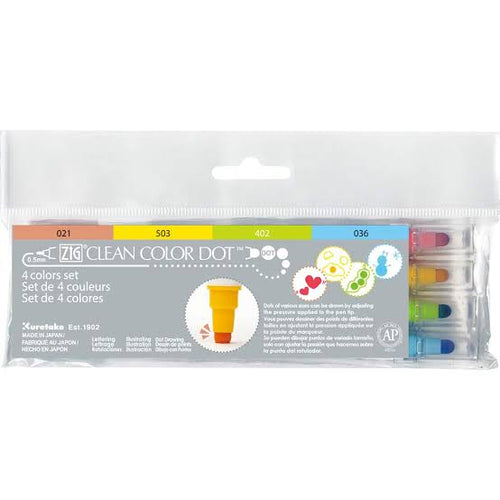 Zig Dot Clean Colour Set