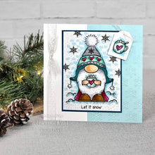 Load image into Gallery viewer, Winter Gnomes Clear Stamp FRS938 Woodware