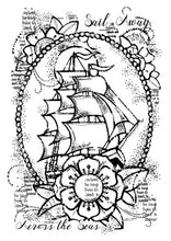 Load image into Gallery viewer, Ship Ahoy Clear Stamp FRS693 Woodware