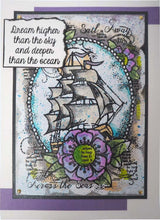 Load image into Gallery viewer, Ship Ahoy Clear Stamp FRS693 Woodware