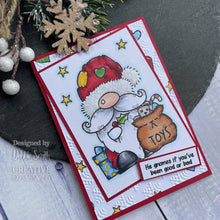 Load image into Gallery viewer, Santa Gnome Clear Stamp Set FRS937 Woodware
