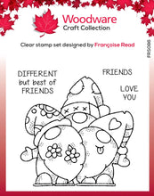 Load image into Gallery viewer, Gnome Friends Clear Stamps FRS086 Woodware