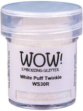 Load image into Gallery viewer, White Puff Twinkle Wow Embossing Powder WS30R (OM)