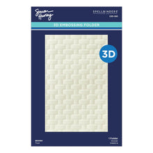 Load image into Gallery viewer, Woven 3D Embossing Folder Spellbinders E3D-080