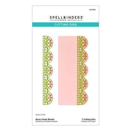 Berry Fields Border Cutting Dies Spellbinders S4-1414