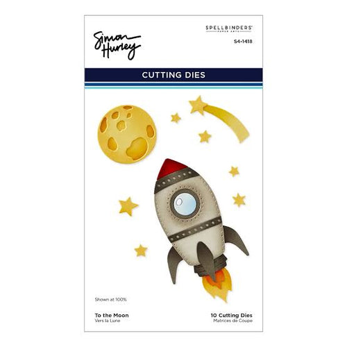 To the Moon Cutting Die Spellbinders S4-1418