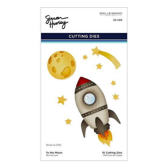 To the Moon Cutting Die Spellbinders S4-1418