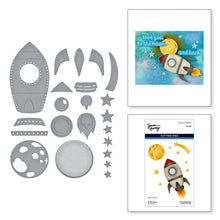 Load image into Gallery viewer, To the Moon Cutting Die Spellbinders S4-1418