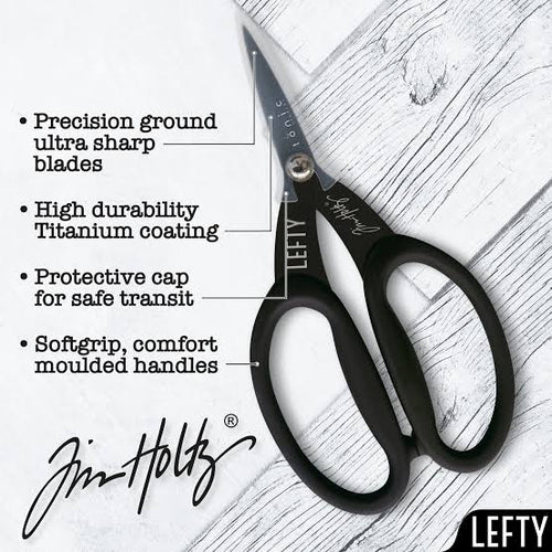 Left Handed Titanium Snip Tim Holtz 2786EUS