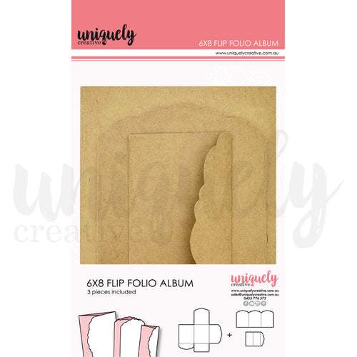 Flip Folio Album - Kraft Uniquely Creative UCE2023