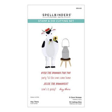 Load image into Gallery viewer, Hay There Stamp &amp; Die Set Spellbinders SDS-201