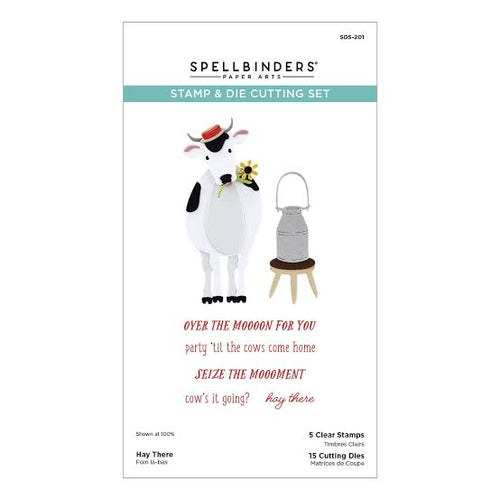Hay There Stamp & Die Set Spellbinders SDS-201