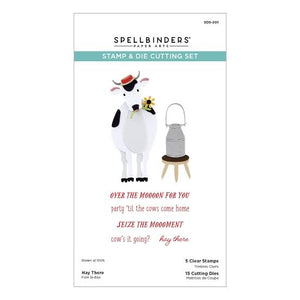 Hay There Stamp & Die Set Spellbinders SDS-201