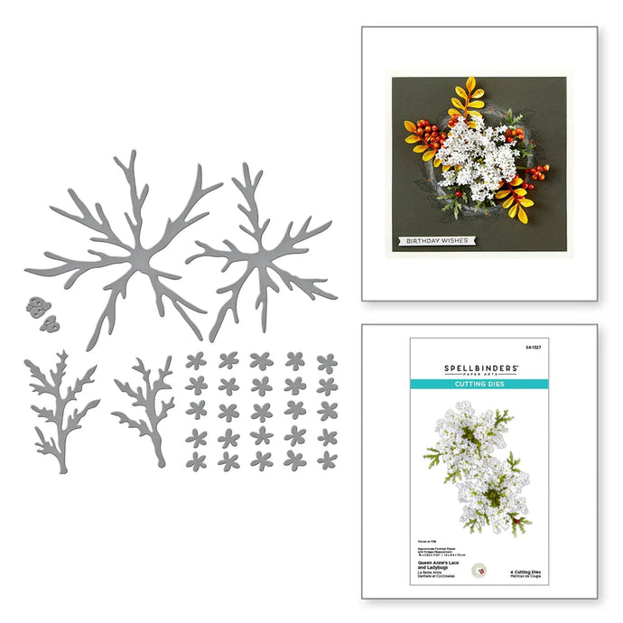 Queen Anne’s Lace & Ladybugs Spellbinders S4-1327