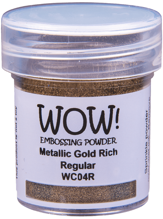 Metallic Gold Rich Regular Wow Embossing Powder WC04R(O)