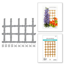 Load image into Gallery viewer, Bamboo Trellis Background Die Spellbinders S4-1321