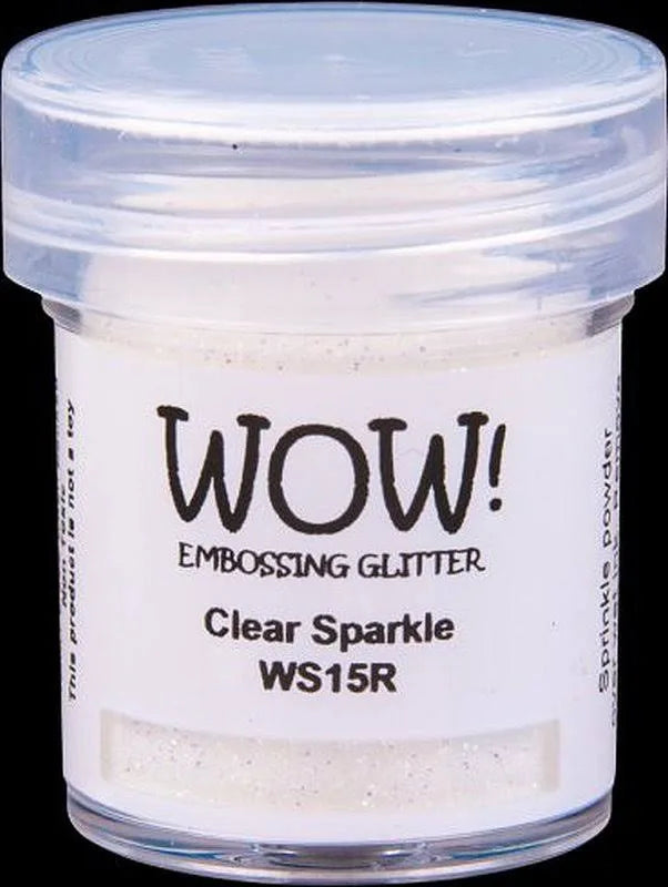 Clear Sparkle Wow Embossing Glitter WS15R(T)